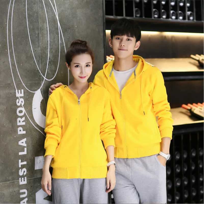 POD customization YOTEE Zipper Hoodie Fashion Brand Custom Thicken Mens Sweatshirt Solid Color Top Hoodie Fall Winter 2021 New DIYT251112