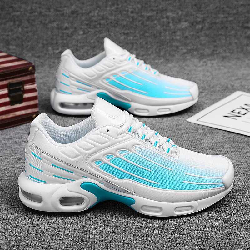 Spring new large-size couple air cushion sneakers versatile comfortable running shoes mens casual fashion sneakersC250411