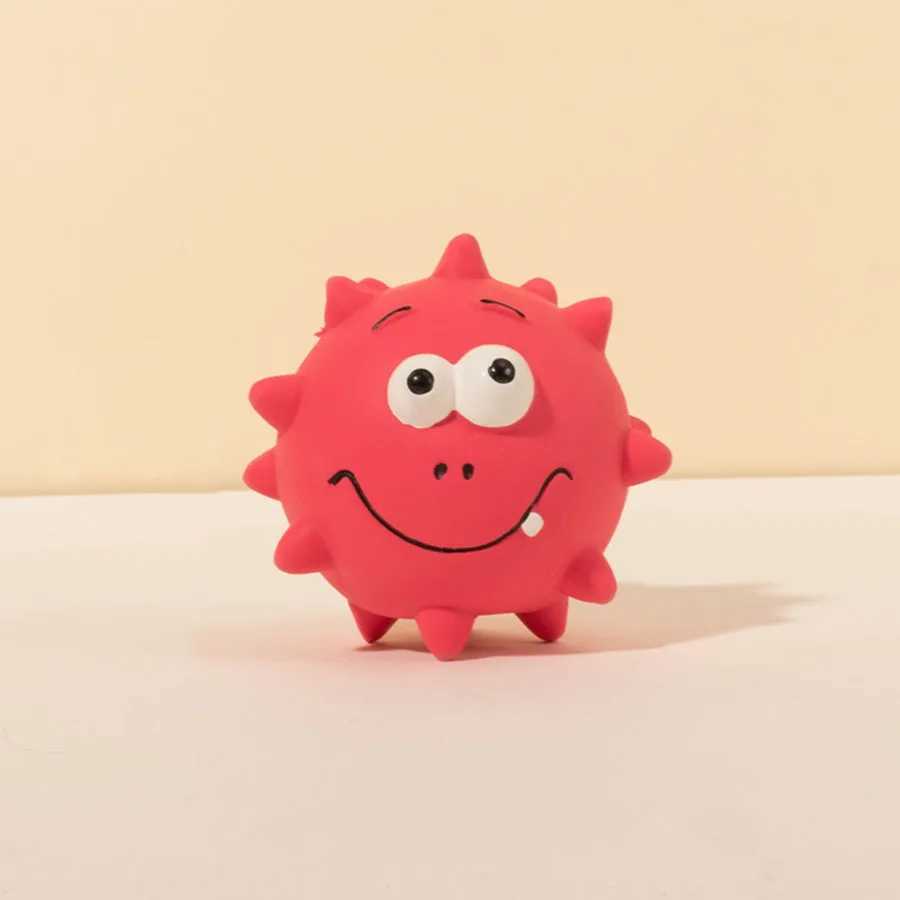 High Quality Cute squeezing pet dog interactive chewing toy small dog bite resistant teeth cleaning toy plush chewing toy dog supplies T2504012