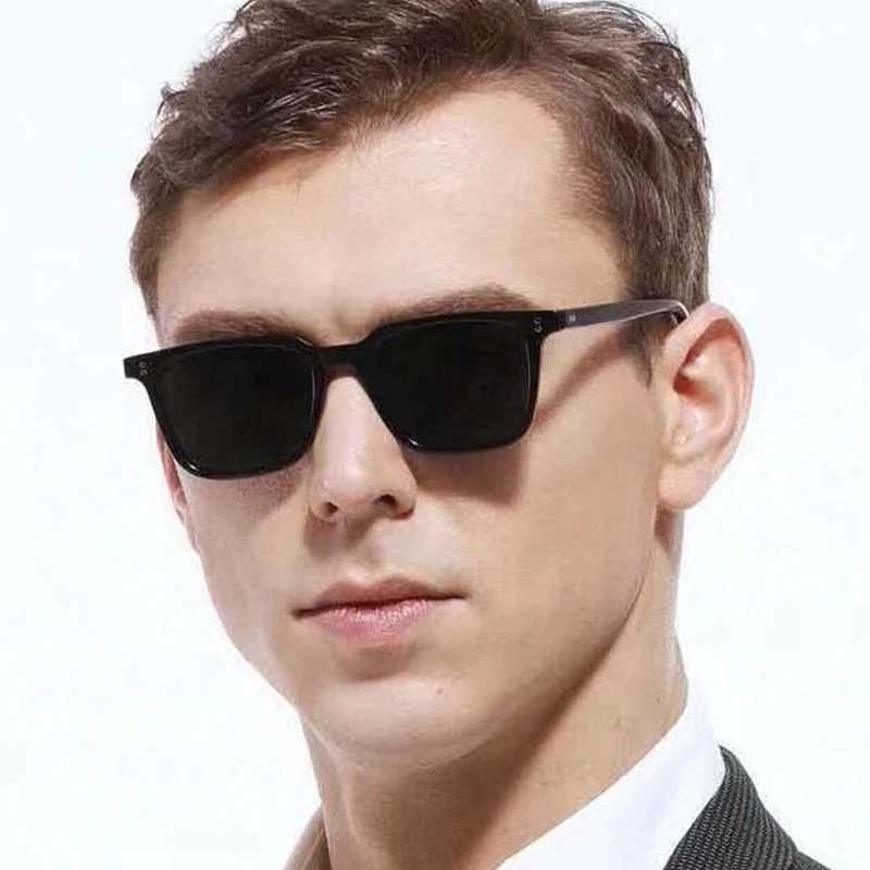 Classic Square Sunglasses Man Brand Designer Retro Black Sun Glasses Male Vintage Colorful Shades Oculos De Sol Masculino Z250411