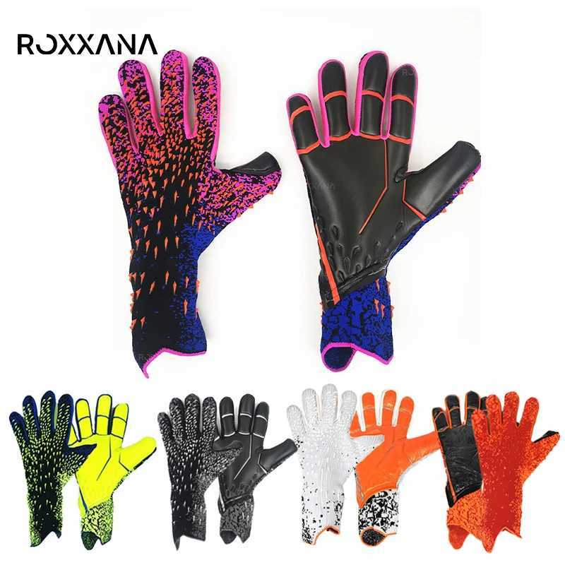ROXXANA Goalie Gloves Soccer Finger Protection For Kids/Youth/Adults Full Finger Protection Soccer Football Goalkeeper GlovesW251112