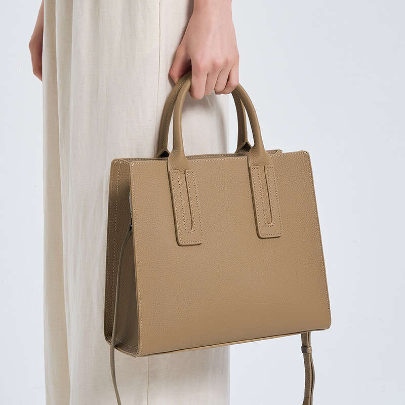 Luxury Bags Designer Leather Simple Tote Commuter Fashion Hobo Cross Body Women's Cowhide New Shoulder Bags