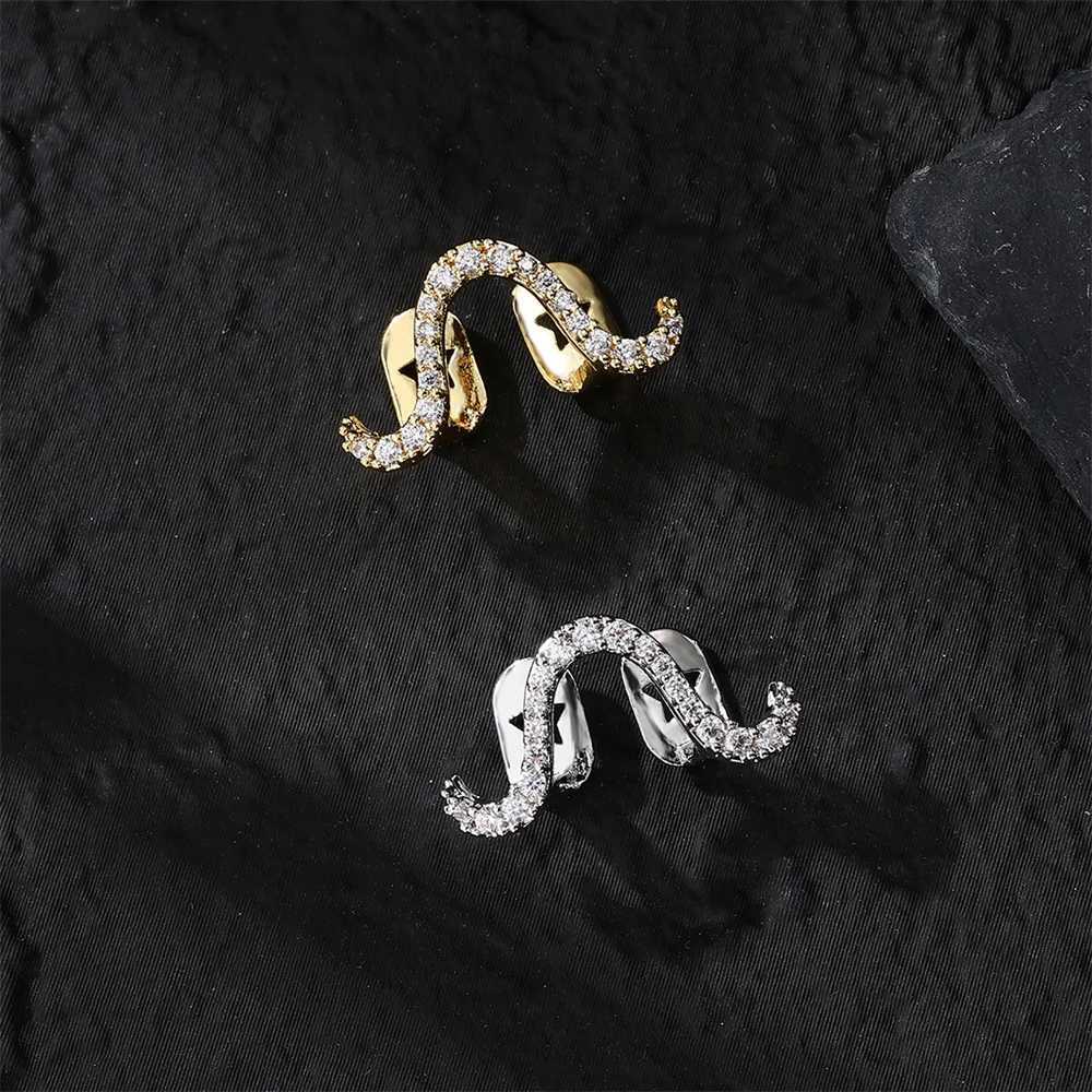 New Fashion Single Bead Teeth Grilz Suitable for Men Women Ice CZ Stones Copper Cosplay Teeth Grilz Jewelry W250412