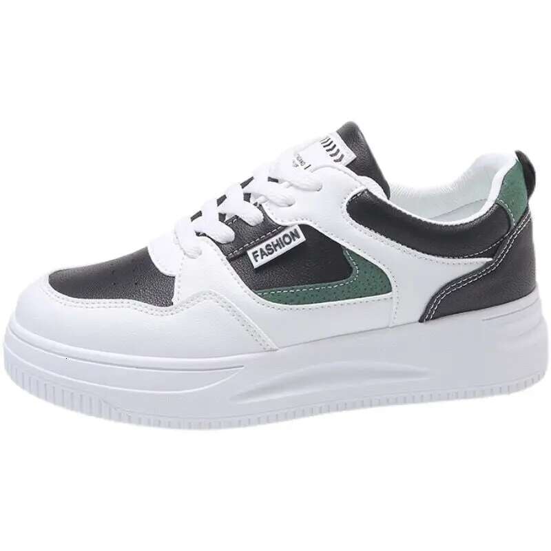 2025 Summer New Women's Thick Bottom High Top Designer Fashion Sports Shoes Casual Vulcanized Sports White Women's Shoes Flat Shoes