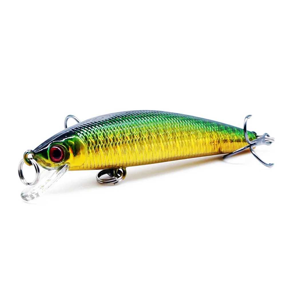 1pcs Laser Lifelike Minnow Fishing Lure 8.5cm 7.5g Crankbait Hard Bait Tight Wobbler Jerkbait Trolling Bass Pike Carp Fishing Z250411