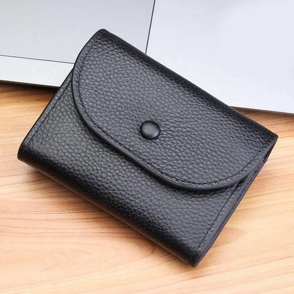 Women Pu Leather Card Holders Female Cowhide Small Cute Wallet Portable Clutch Coin Wallets Bags Purses Fashion K1q2 ddmythur