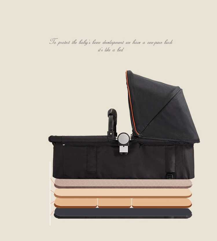New twin stroller 2-in-1 travel stroller newborn stroller portable stroller twin stroller W250411