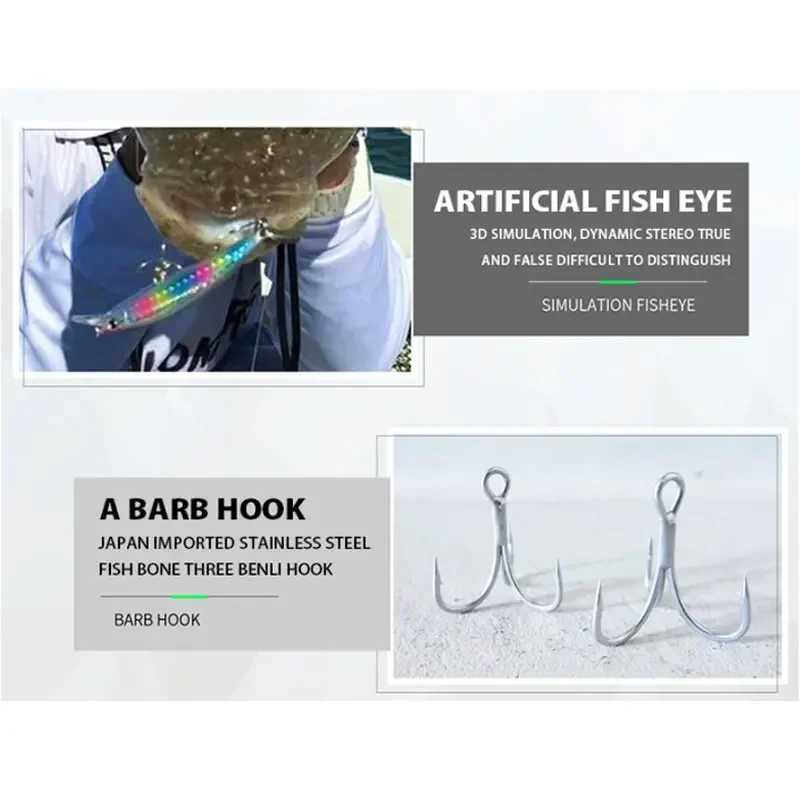 Floating Minnow Fishing Lures 110MM 20g Sea Ocean Beach Fishing Artificial Hard Bait Fishing Tackle for Bass Pike Perch Pesca Z250411