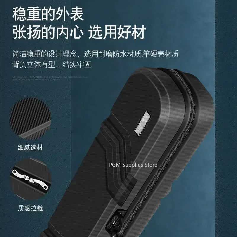 Fishing Gear Bag Waterproof Fishing Rod Bag Portable Hard Shell Rure-Rod Bag Portable Storage Outdoor Fishing Z250411