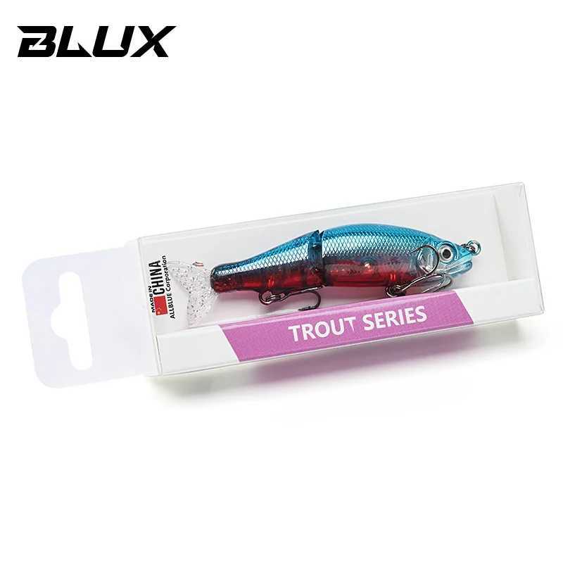 BLUX JACK CLAW 70F 70mm 4.2g Slow Floating Jointed Swimbait Minnow Wobbler Fishing Lure Artificial Hard Bait for Pike Bass Trout Z250411