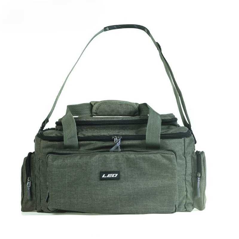 Shoulder Crossbody Fishing Bags 600D Oxford Fabric Durable High Capacity Storage Fishing Gear Bags for Men Outdoors Bag Z250411