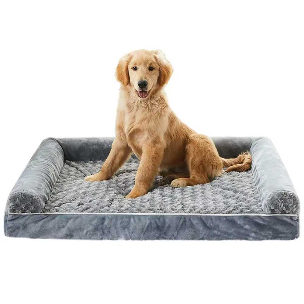 Luxury Dog Cat Pet Bed Mat Dog Accessories Cat Nest Blanket All Season Universal Machine Washable Bed for Medium Large Dog Puppy X250412