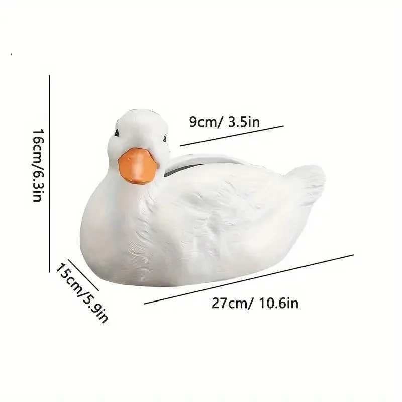 Cartoon Cute Psyduck Tissue Box Storage Box Paper Box Living Ro Tea Table Decoration Creative Household Ornament Y251112