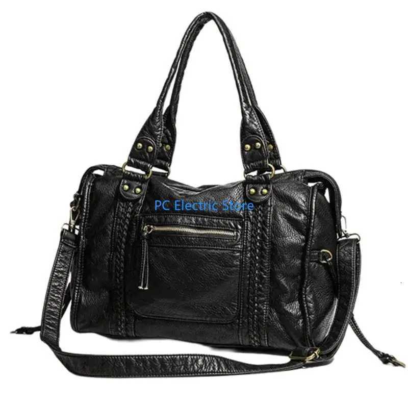 M68C Practical PU Leather Crossbody Bags Shoulder Bag With Multiple CompartmentsW251112