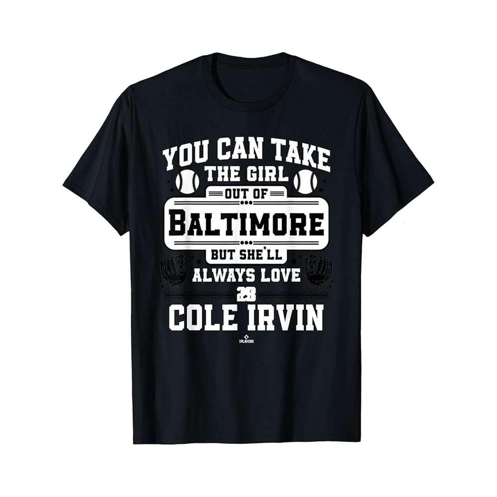 Designer T shirt Shell Always Love Cole Irvin Baltimore Baseball - 220g T shits