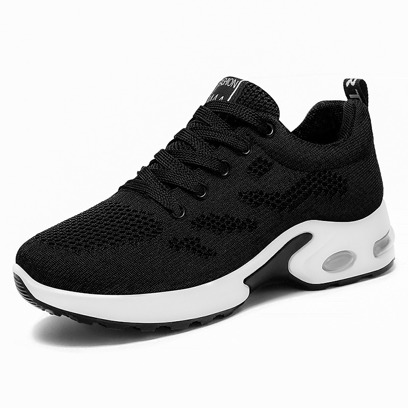 Korean Style Cloud Cushion Sport Shoes Unisex - Spring Summer Lightweight Mesh Running Shoes Non-Slip Walking Shoes