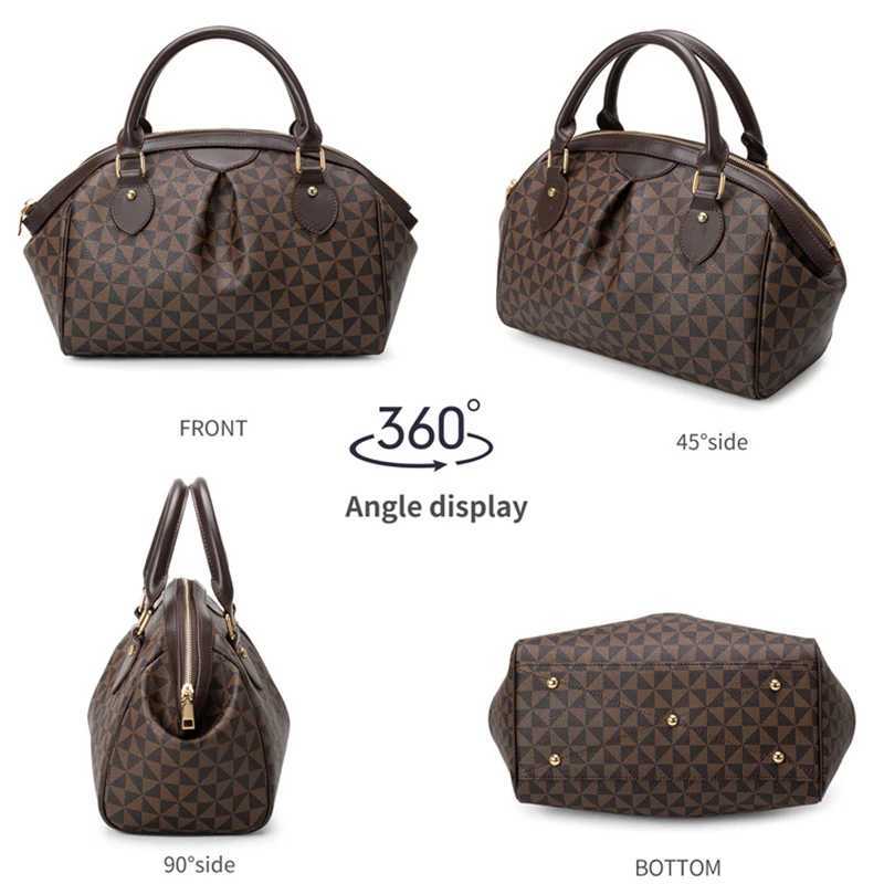 New Fi Womens Bag Trend Brand Leisure Shell Bag Large Capacity Personalized Garbage Bag Designer Luxury HandbagXJ250412