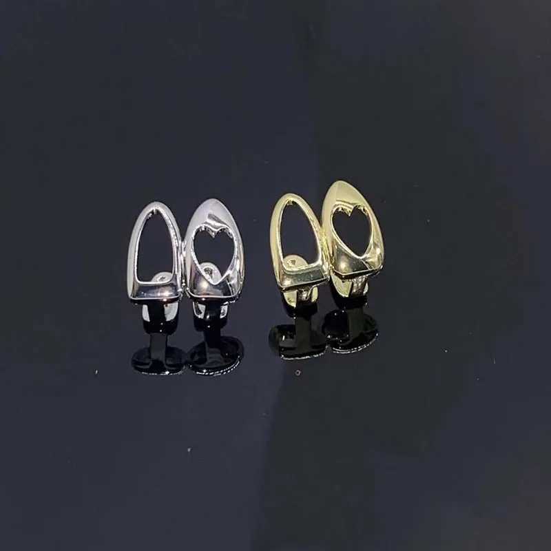 Hip Hop Hollow Star Teeth Grillz Female Punk Gold and Silver Colors Daily Wearable Teeth Grillz Jewelry Gifts W250412