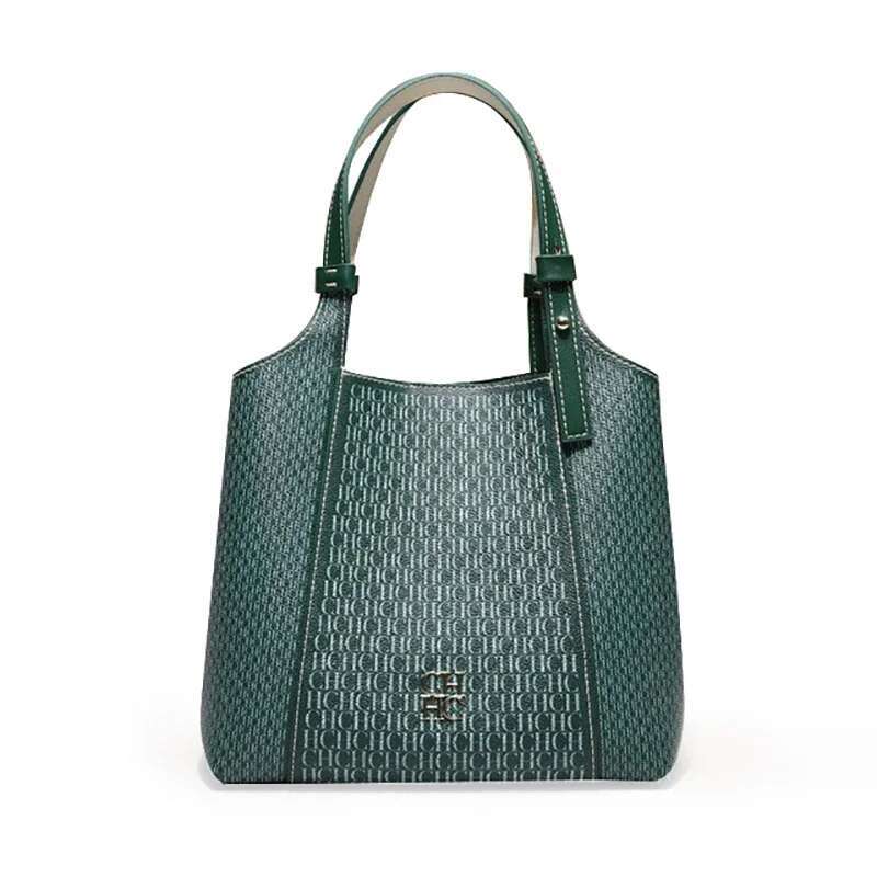 CH High Quality Fashion Letter Print Design Shoulder Bag Women's Temperament Handbag Premium Feeg Versatile Ladies Crossbody