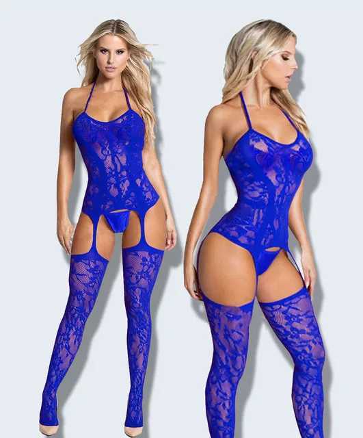 Sexy womens underwear fishnet stockings erotic Bodystocking for Sex Erotic Bodysuit Open Crotch Tights High Waist stockings W250412