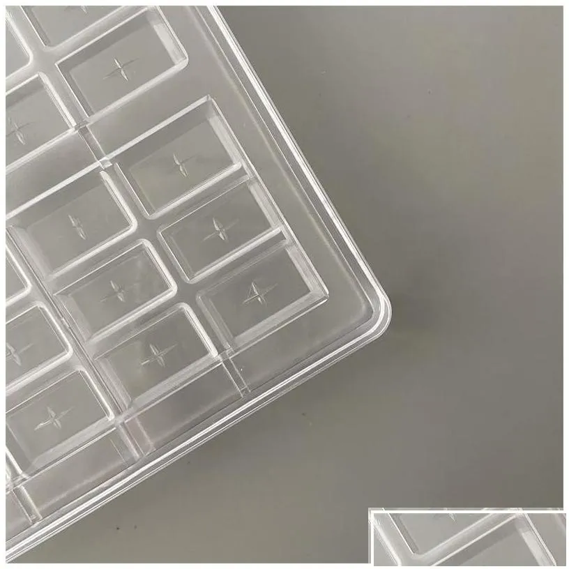 Baking Moulds Mods 12 Grid One Up Chocolate Mold Mod Compitable With Oneup Packing Boxes Mushroom Shrooms Bar 3.5G 3.5 Grams Packagi Dhh2Y