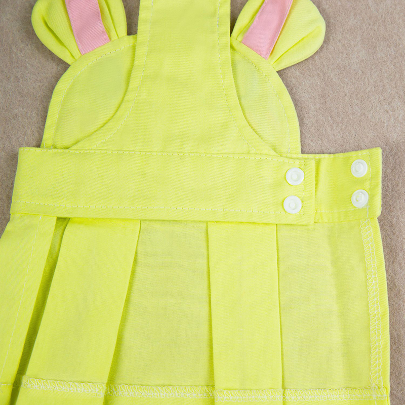 Dog Cat Dress Embroidered Little Bear Cute Dog Dresses Puppy Denim Skirt Chihuahua Teddy Pomeranian Dress Birthday Holiday Clothes for Small Medium Do