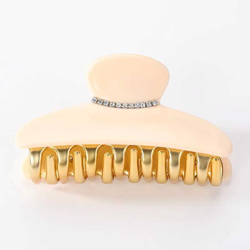 AFP Acrylic Hair Crab Claw Clip Fixed Hair Womens Hair Bath Clip Headband Fashion Hair Accessories French Hairclip Y2504012