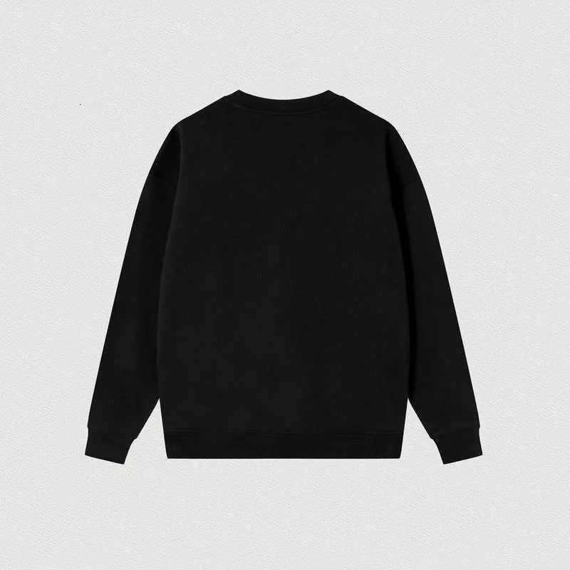 POD customization Cotton pullover hoodie long sleeved spring and autumn T-shirt round neck hoodie jacket custom printed embroideryT251112