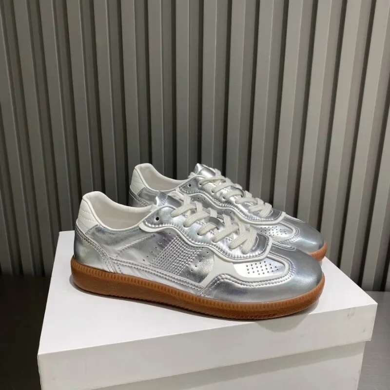 Summer New Women's Outdoor Walking Shoes Leisure Sports Round Head Sewing Fashion Tennis Sneakers Light Running Trainers