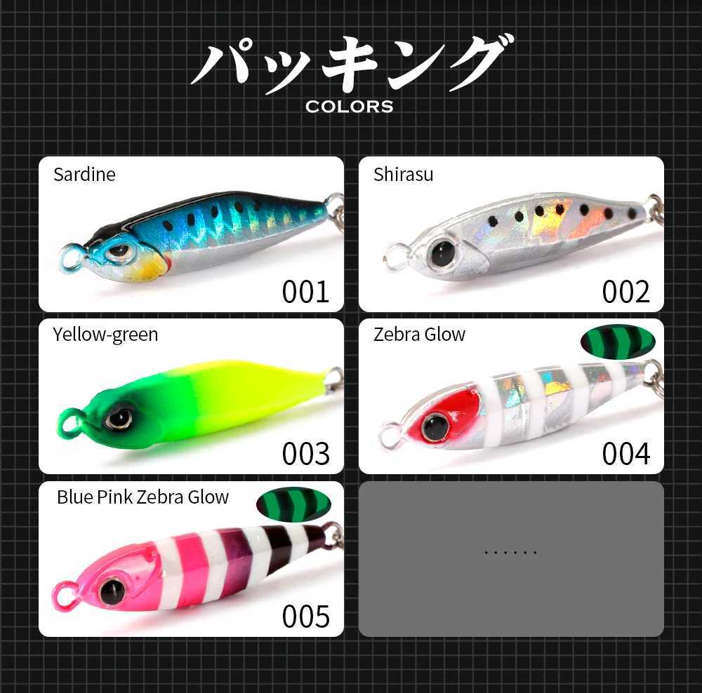 Hunthouse Metal Jig Fishing Lure Slow Sinking Hard Bait Micro Pitch Spoon Jigging 5g 7g 10g 15g 20g Casting Pike Fish Tackle Z250411