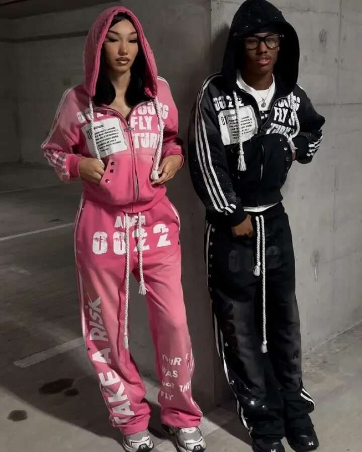 Y2k Vintage Rhie Stripe Embroidery Zip Up Hoodies Rock Haruku Men Women Streetwear Gothic Punk Hip Hop Washed Sweatshirt