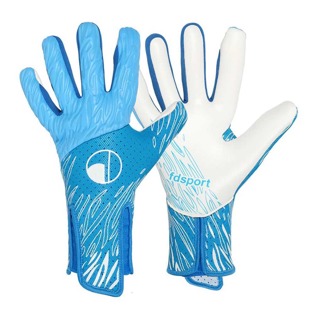 Professional Goalkeeper Gloves Mens Women Football Soccer Rugby Match Training Goal Keeper Protection Gloves Non-slip Full LatexW251112