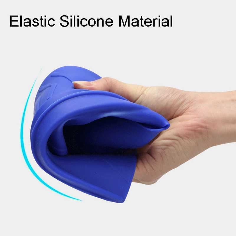 Silicone professional scuba diving fin short mens inflatable swimming fin childrens flip device setY250412