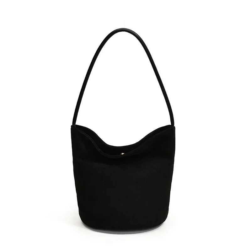 Solid color Veet material product shoulder bag 2025 new model Hass High Beauty Fi handbag soft Versatile Simple handbagXJ250412