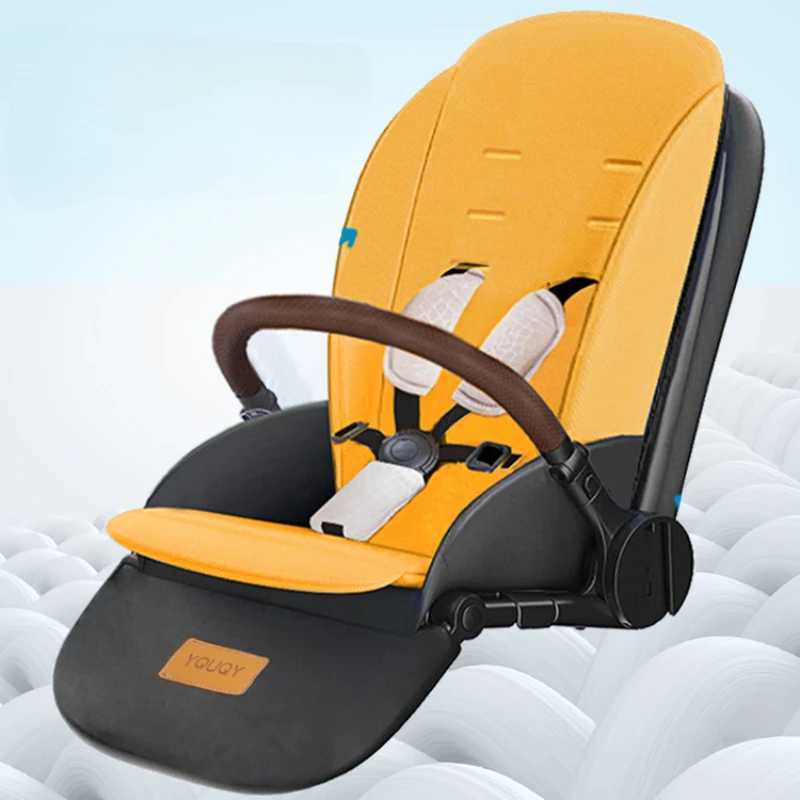 Double sided electric assist bike suitable for double folding electric assist bikes Sitable and Reclining High View newborn electric luxury baby strol