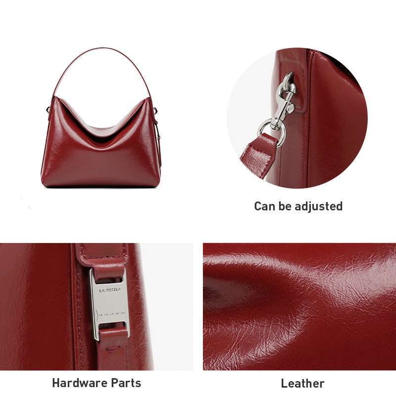 LA FESTIN Original 2023 New Handbag Ladies Shoulder Crossbody Women's Leather Portable Bucket Brand Bag