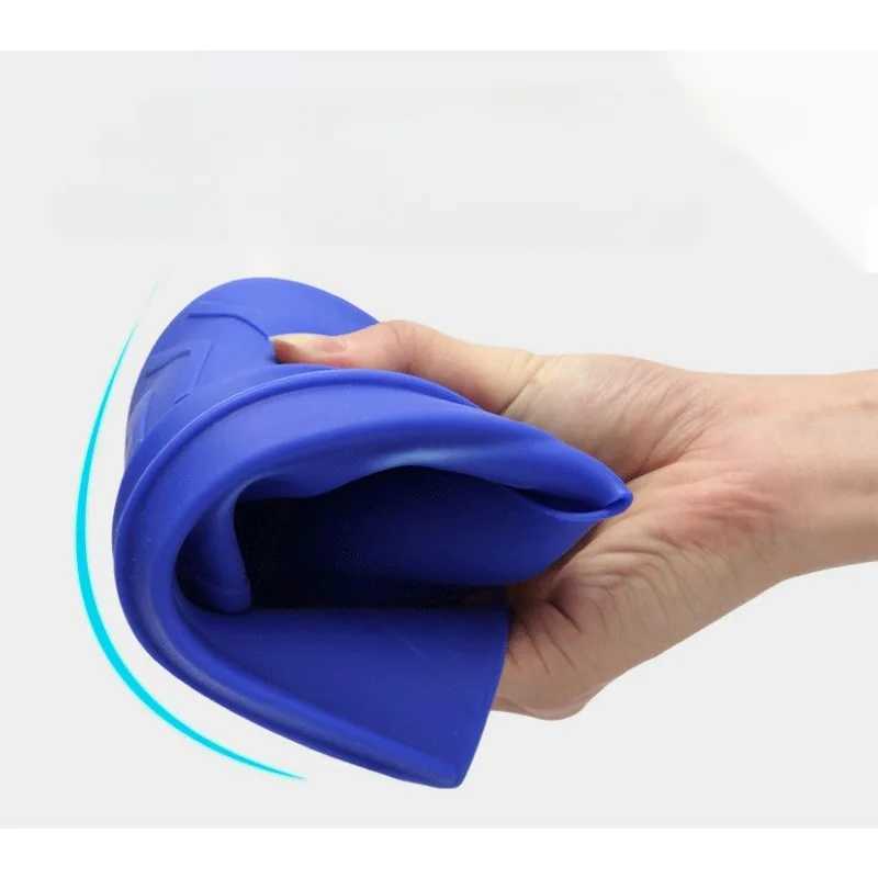 Childrens swimming fins adult unisex freestyle silicone short fins used for swimming diving training frog kicking and propulsionY250412