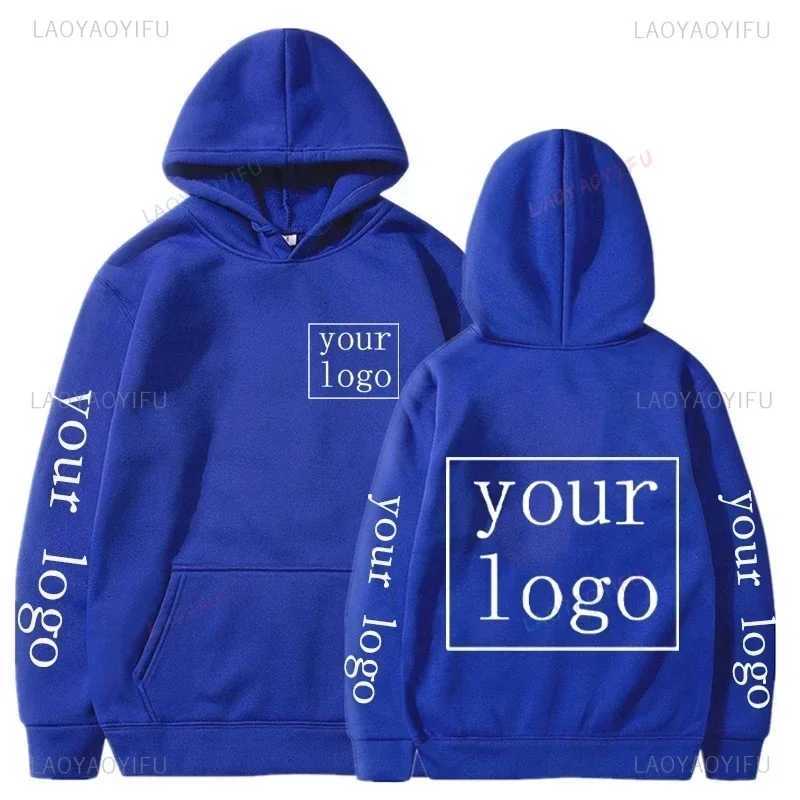 POD customization Student Casual Custom Printed Text DIY Hoodie Customized Personalized Hoody Custom Hoodies Text SweatshirtT251112