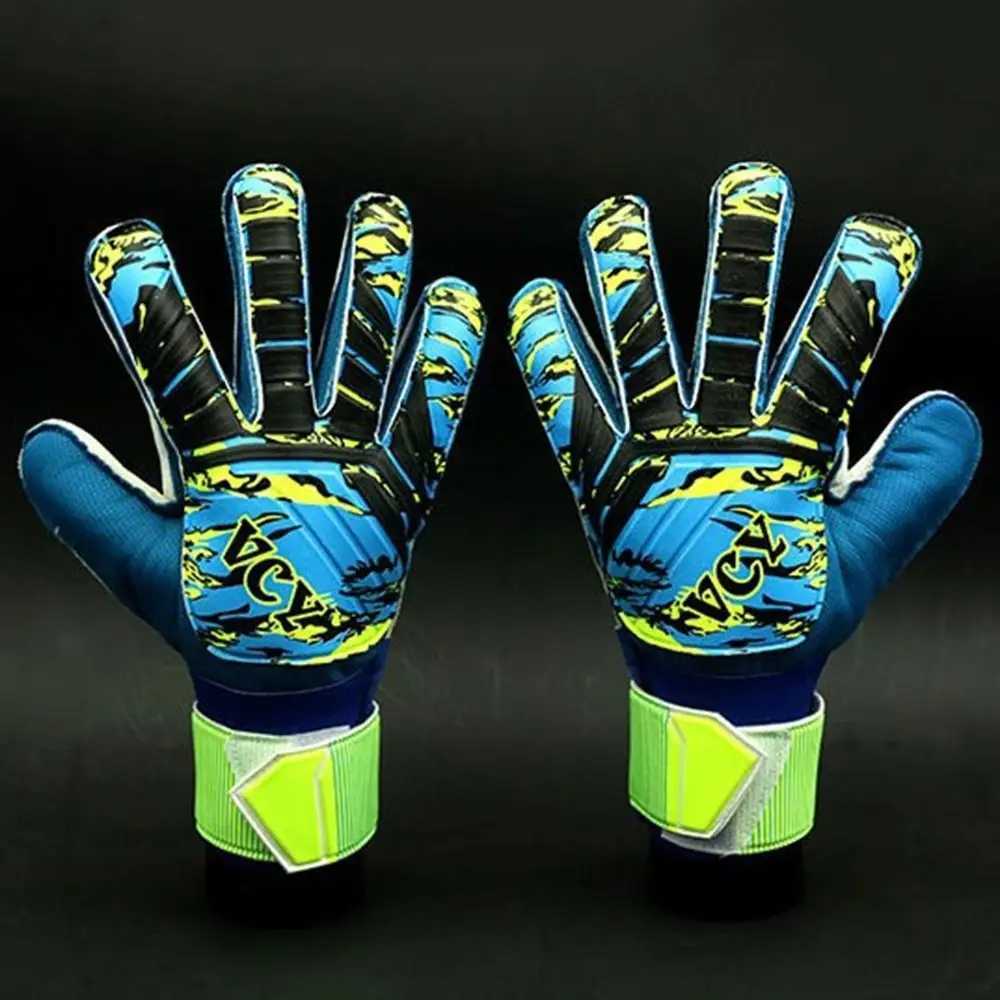 Anti-Slip Soccer Goalkeeper Gloves Wear Resistant Waterproof Football Goalie Gloves Adjustable Finger ProtectionW251112