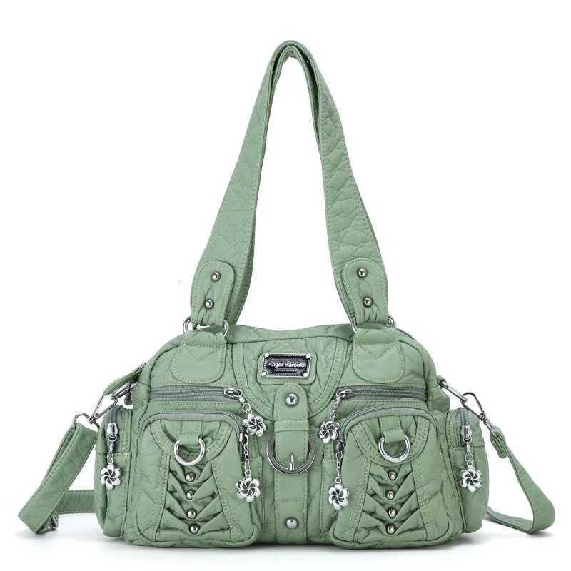 Women Handbags Fashion Satchel Top-handle Handbag PU Shoulder Bag 106x83 Dumpling Pack Multi-pockets Shoulder BagsW251112