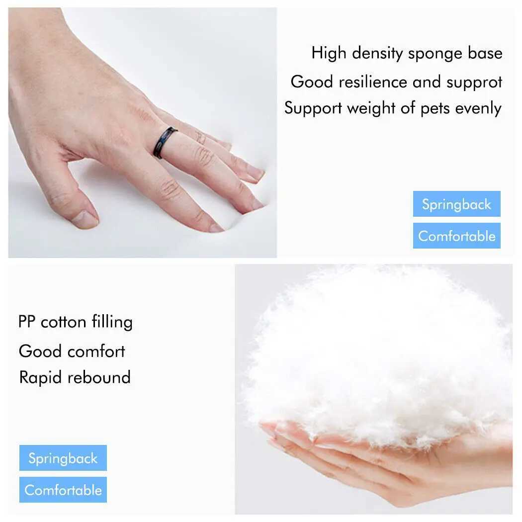 Dog bed super large orthopedic pet cushion sofa sleep mattress with removable washable cover soft sponge foam X250412