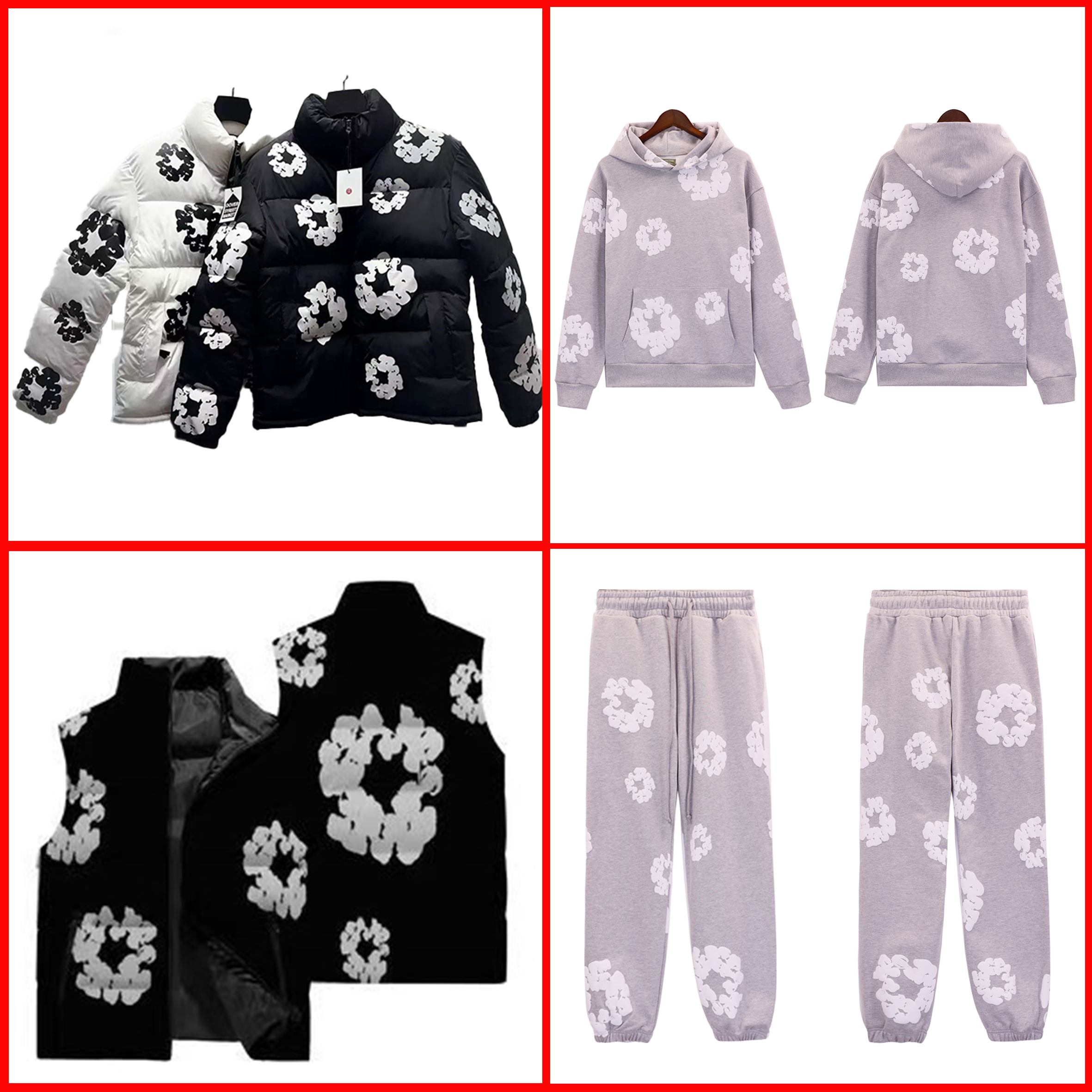 denim hoodie hoodie Mens hoodies sweatshirts pullover hooded Letter print designer for man and woman hip hop fashion sweatpants Cotton size s-xl