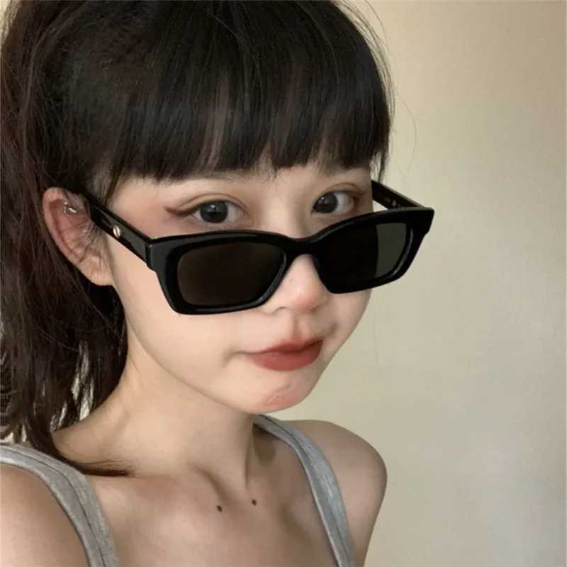 2024 New Women Rectangle Vintage Sunglasses Brand Designer Retro Points Sun Glasses Female Lady Eyeglass Cat Eye Driver Goggles Z250411