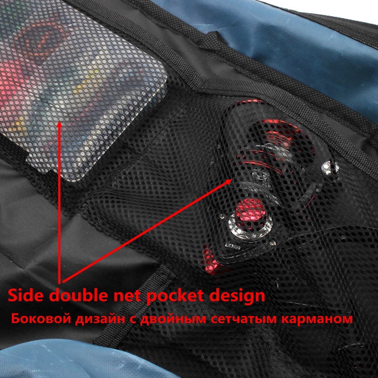 NEW 60cm length Collapsible Waterproof Fishing Bag Nylon Large Capacity Multi-Purpose Outdoor sports Portable Fishing rod bag Z250411