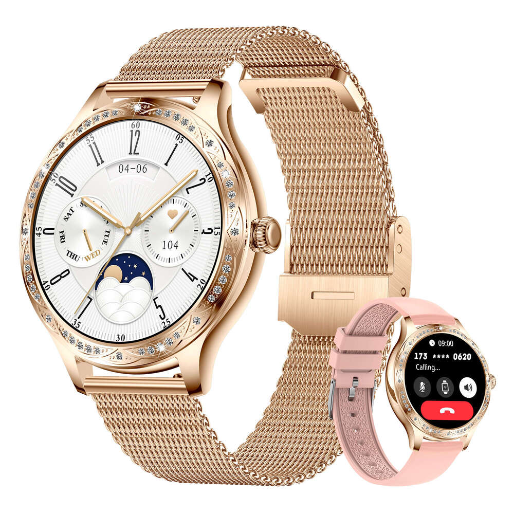 Smart Watch Women Answer/Make Call/Information Notification, HD Screen Smartwatch with Different Band, Fitness Tracker/Mutilple Sport Modes/Sleep