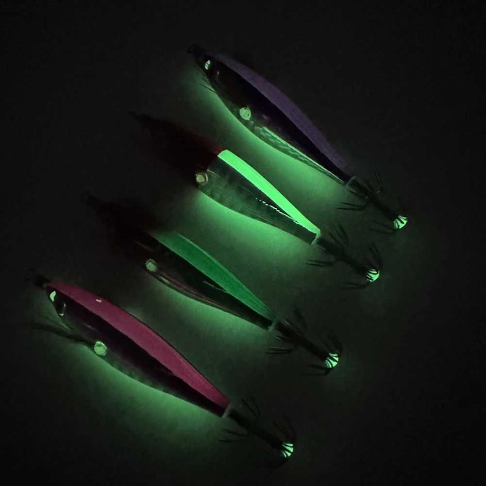3-1Pcs Fishing Slow Jigging Luminous Fishing Lure 5.5g Jjig Bait Casting Saltwater Grouper Tuna Trolling Fishing Hook Claw Bait Z250411