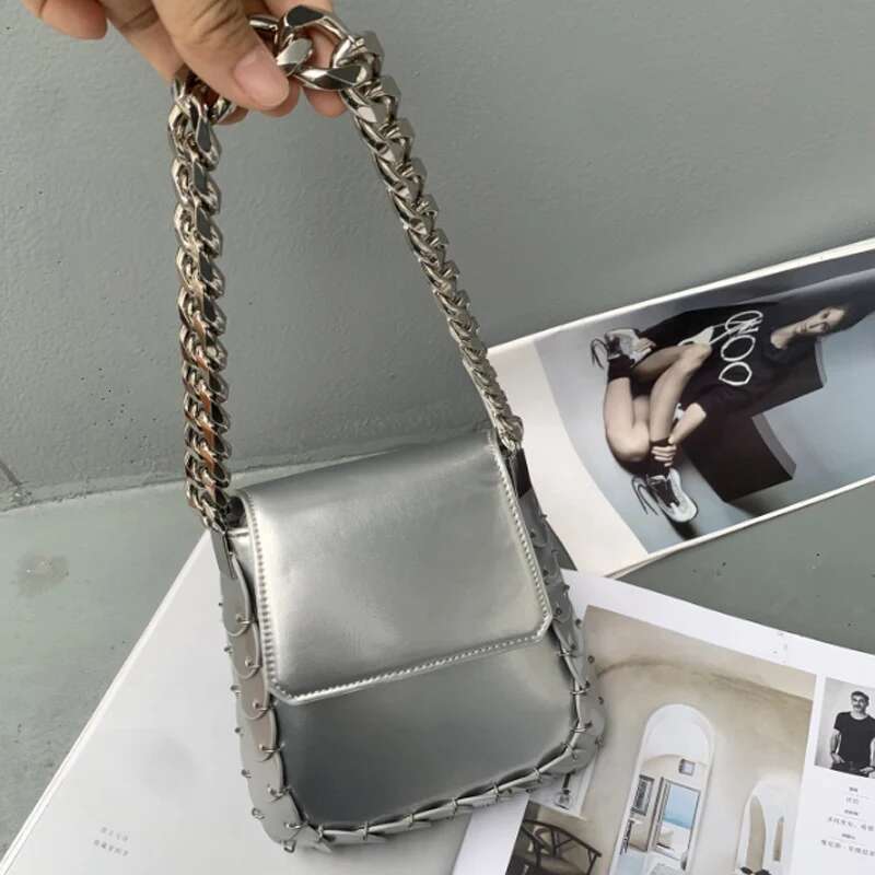 New Design Heavy Industry Chain Mobile Phone Small Square High-Quality Single Shoulder Crossbody Fashion Women's Bag