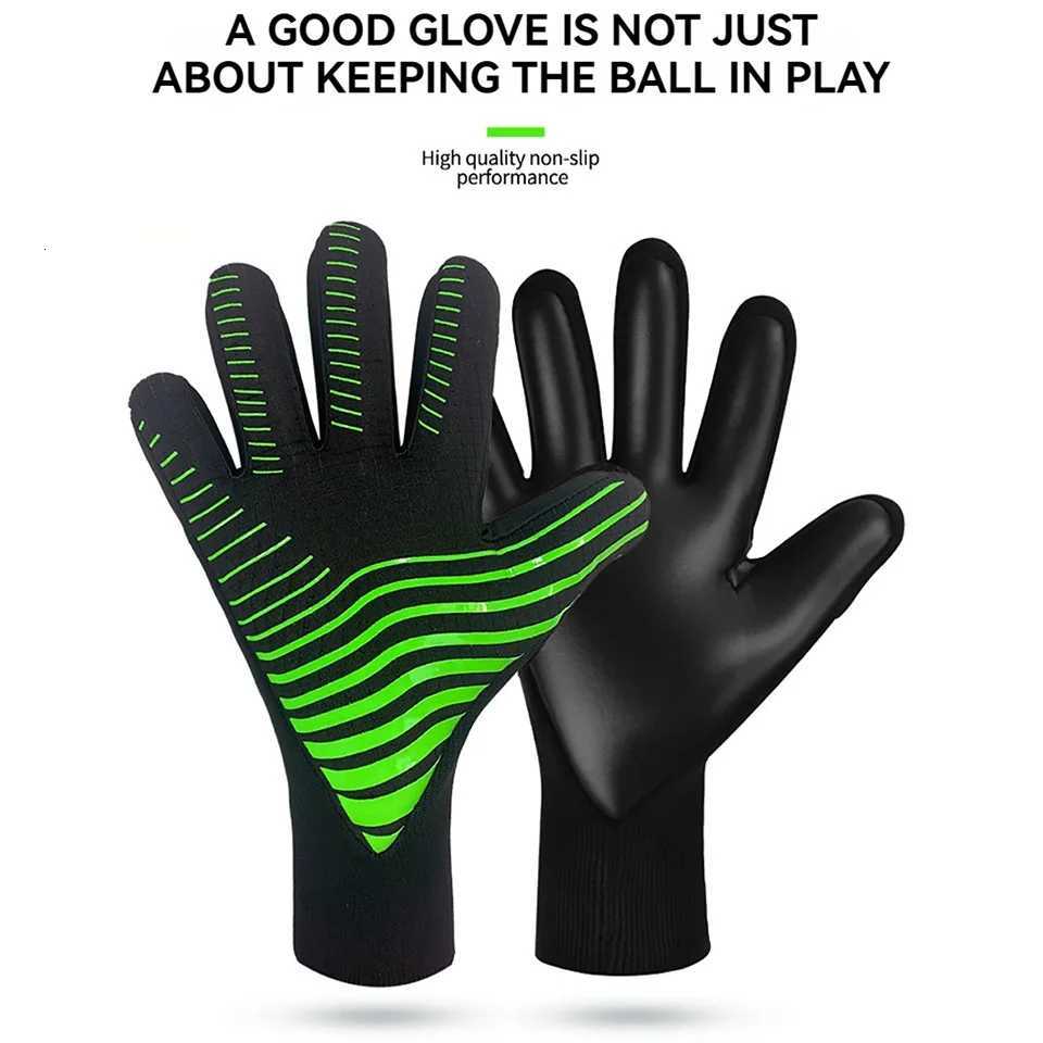 Loogdeel Childrens Thick Goalkeeper Gloves Latex Football Finger Protect Adult Soocer Training Breathable Goalkeeper GlovesW251112
