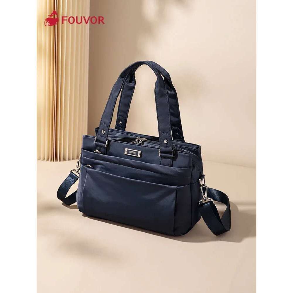 Designer Bag Fouvor Handbag For Women 2024 New Stylish Large Capacity Travel Shopping All-Match Elegance Solid High Quality Shoulder Bag 7222