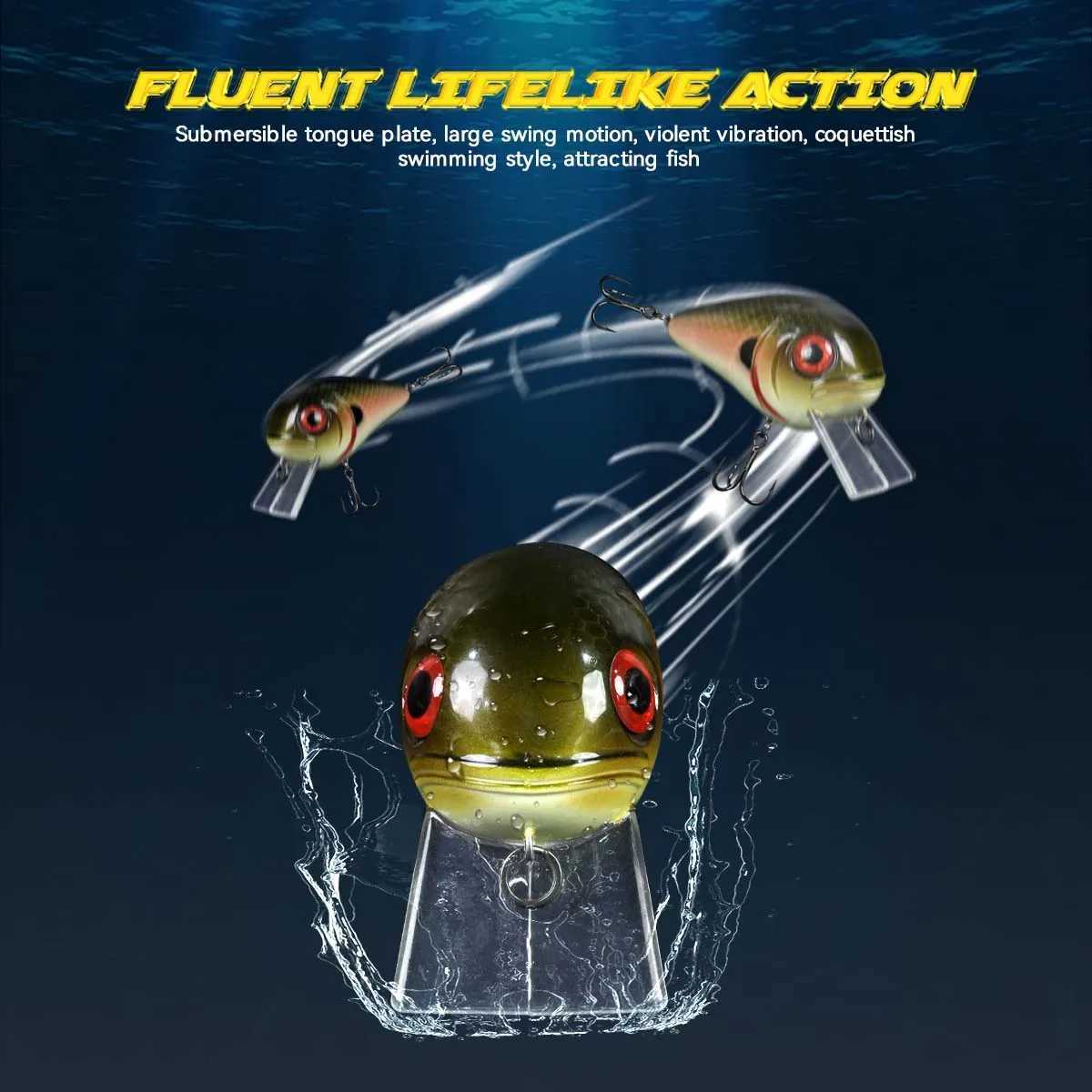 WATERBOY Crazy Crankbaits New Design Fishing Lures Mini Minnow Swing Small Cranks Hard Baits 21g 62mmm Wobblers Fishing Lure Z250411
